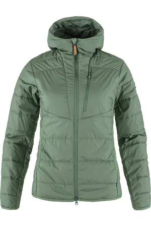 Fjällräven Fjällräven Keb Padded Hoodie - Patina green - Maat Damen_S