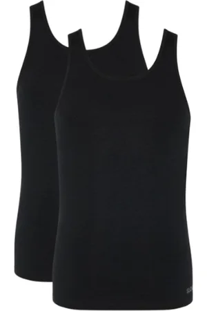 Sloggi MEN Go ABC Heren Tanktop 2-Pack Black