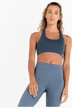 Dare 2B Dare2b Don´t Sweat It Sportbeha Met Medium Impact Blauw L Vrouw