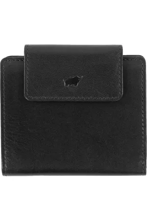 Braun büffel Braun Büffel Leren Portemonnee Arezzo RFID Wallet 4CS Zwart