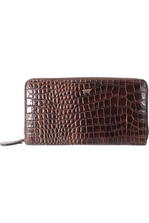 Braun büffel Braun Büffel Leren Portemonnee Amalfi Zip Wallet 18CS Bruine