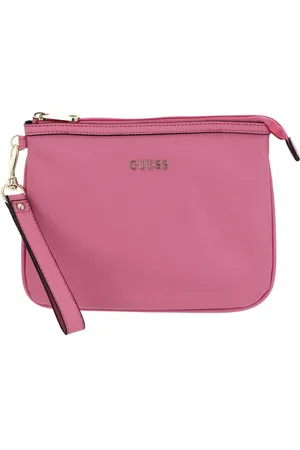 Guess Toilettas Vanille Flat Top Zip Roze