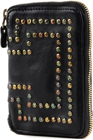 Campomaggi Leren Portemonnee Wallet Zwart