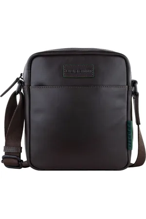 Bugatti Schoudertas Clark Shoulderbag Donkerbruin