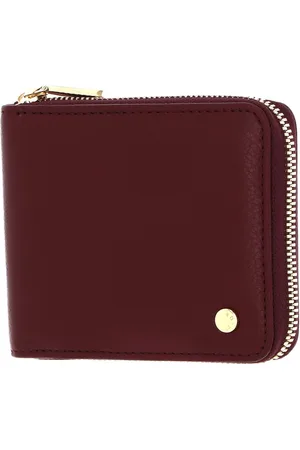 Abro+ Leren Portemonnee Leather Dalia Wallet Wijnrood
