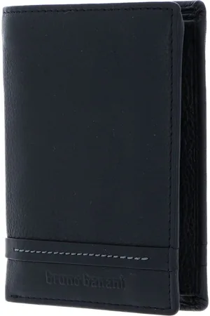 Bruno Banani Leren Portemonnee Atlanta Flip Wallet Zwart