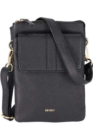 DSTRCT Kleine Crossbodytas / Schoudertas Dames - Leer - Floater Field