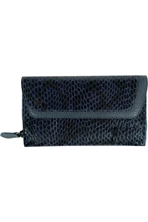 Braun büffel Braun Büffel Leren Portemonnee Luise Wallet 26CS Blauw Veelkleurig