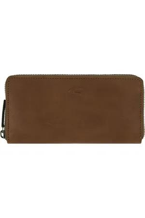 Camel Active Portemonnee Valencia Long Zip Wallet Bruine