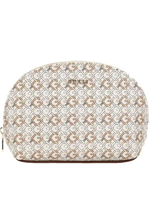 Guess Cosmetische tas Dome Travel Case Lichtgrijs