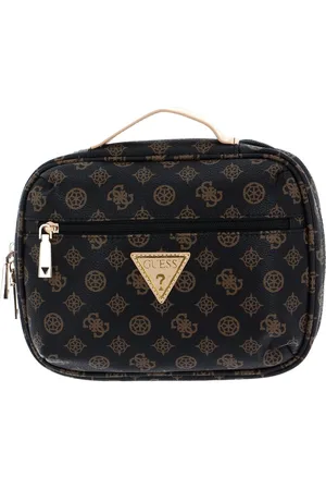 Guess Cosmetische tas Wilder Tech Organizer Donkerbruin