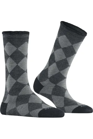 Burlington Dalston damessokken - zwart (black)