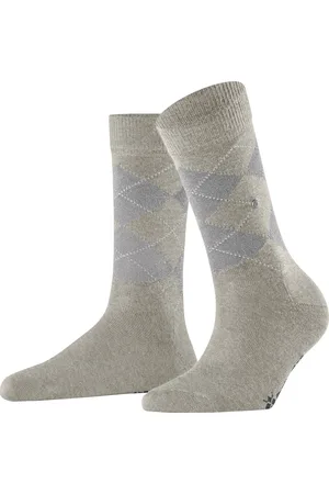 Burlington Wollen dames Lurex sokken - Marylebone - Merino wollen sokken met glitter - 36