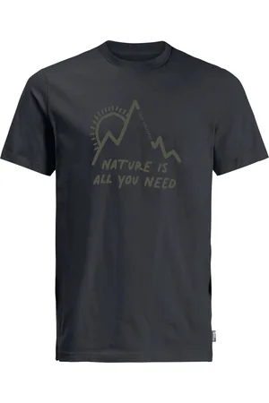 Jack Wolfskin Bergliebe Tee M 1808841-6350, Mannen, , T-shirt, maat: L