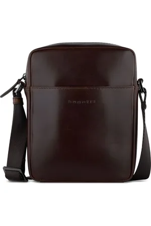 Bugatti Schoudertas Romano Shoulderbag Donkerbruin