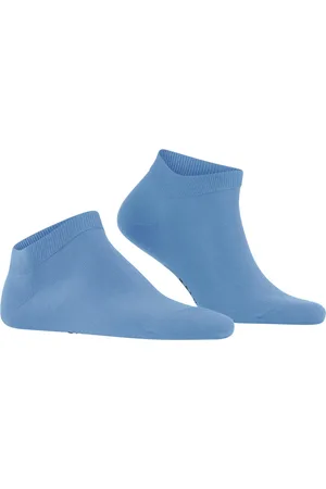 Falke ClimaWool heren sneakersokken - (cornflower blue)