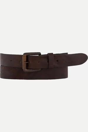 Amsterdam Heritage Luca | Leren Riem met Vierkante Gesp