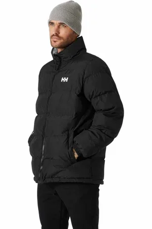 Helly Hansen Yu 23 Reversible Puffer Jas - Heren Gevoerde jas - BLACK