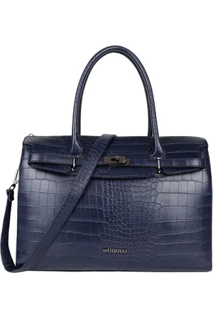 Wimona Sofia 5003 Schoudertas / Laptoptas - 15 inch - Donkerblauw