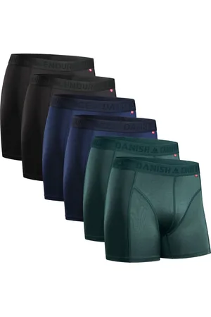 DANISH ENDURANCE Sportonderbroeken Heren - Quick Dry - Sport Boxershorts - 6 pack - Meerkleurig- Maat XXL