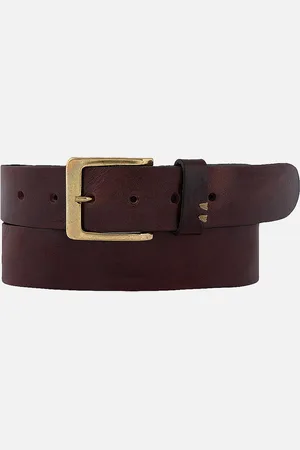 Amsterdam Heritage Mattie | Leren Riem met Gouden Gesp