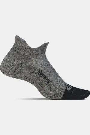 Feetures Light Cushion - No Show Tab - Gray - L