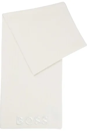 HUGO BOSS Sjaal Lara Knitted Scarf Crème