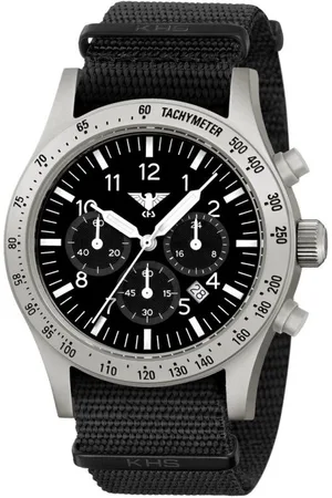 KHS .PLASSC.NB - Polshorloge - Heren - Solar - PLATOON Steel Solar Chronograph