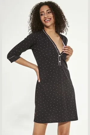 Cornette BE HAPPY comfortabel katoenen nachthemd- 100 % katoen M