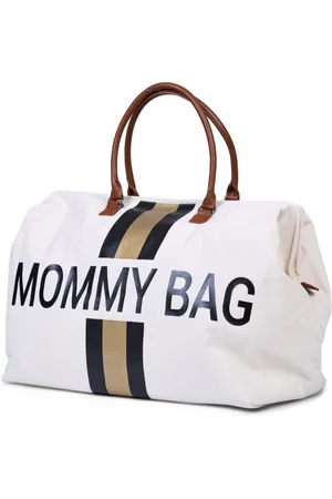 Childhome Mommy Bag ® - Verzorgingstas - - Strepen zwart/goud