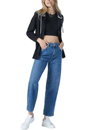 Mavi Berlin Mid Organic Blue High Rise Dad Jeans - Women