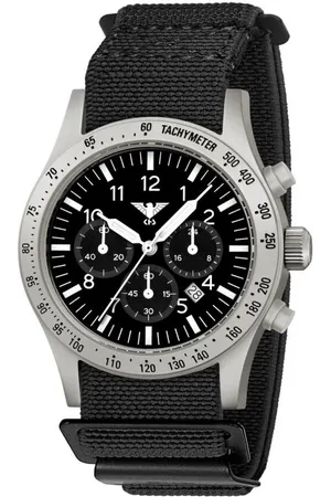 KHS .PLASSC.DFB - Polshorloge - Heren - Solar - PLATOON Steel Solar Chronograph