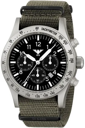 KHS .PLASSC.NSGO - Polshorloge - Heren - Solar - PLATOON Steel Solar Chronograph