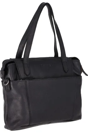 DSTRCT Medium Schoudertas Dames - Leer - Preston Park