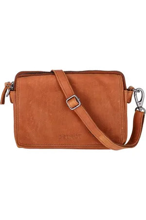 DSTRCT Kleine Crossbodytas / Schoudertas Dames - Leer - Preston Park