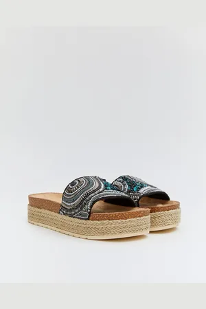 Buonarotti Dames Espadrilles, Slippers - - Imitatieleer - Maat 36