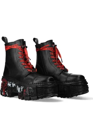 New Rock MWALL126CCTC1 Plateau Laarzen - 45 Shoes - /Zilverkleurig
