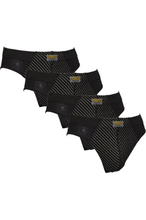 GENTLEMEN Slips zwart XXL