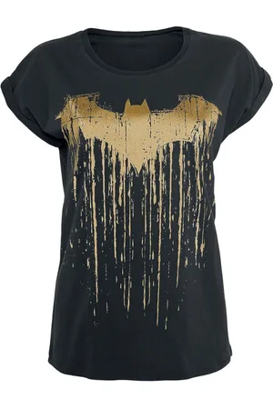 Batman Logo Dripping T-shirt M Katoen Dames - DC Comics, Fan merch, Film, Superhelden