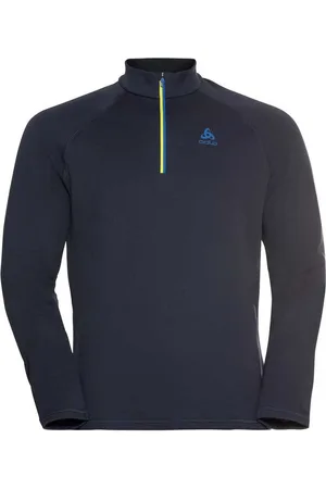Odlo Besso Fleece Met Halve Rits Zwart 2XL Man