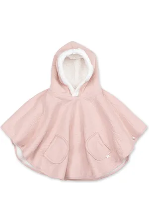 Bemini Reisponcho - 9-36m - Pady tetra jersey + teddy - Blush