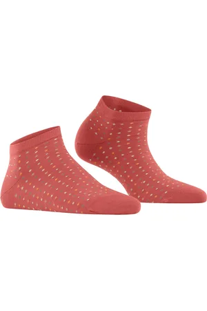 Falke Multispot dames sneakersokken - kreeftoranje (lobster)