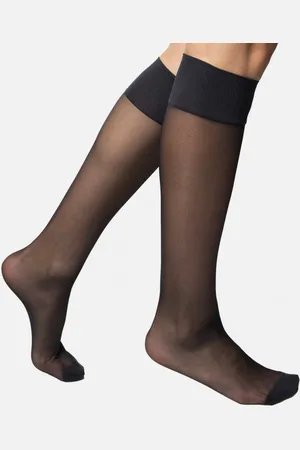 Dim 2 paar 20 den panty kniekousjes Ultra Resist schoenmaat 35/41
