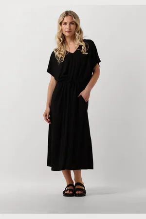 Minus Trina Midi Modal Dress Jurken Dames - Kleedje - Rok - Jurk - - Maat 44