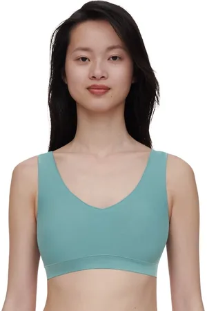 Chantelle Bralette top met vulling - Soft Stretch - Padded top - Bralette / BH Top naadloos dames - Rood - zwart - Beige - XXL