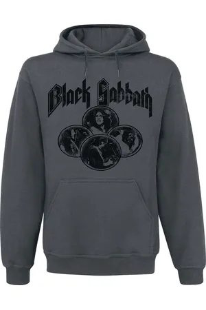 Black Sabbath Multi Portrait Trui met capuchon antraciet XXL Heren