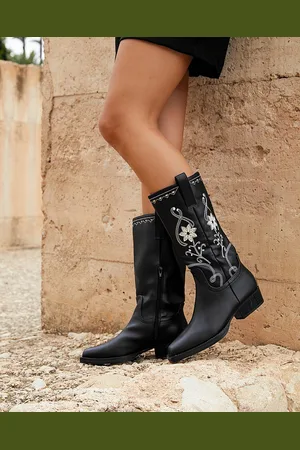 Buonarotti Dames Cowboylaarzen - - Imitatieleer - Maat 38
