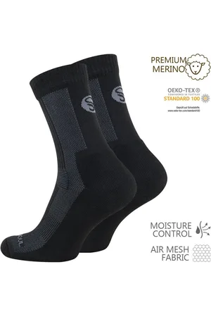 STARK SOUL Wandelsokken - Merino wollen sokken 35 38 - unisex - 1 paar