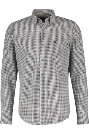 Lerros Lange mouw overhemd - Heren - 3XL - - Katoen - 24O1472