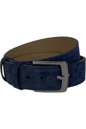 ARRIGO BELLO Riem Heren - Riem Dames Suede Leer - 4.5 cm breed - 125 cm (taille tot 105 cm)